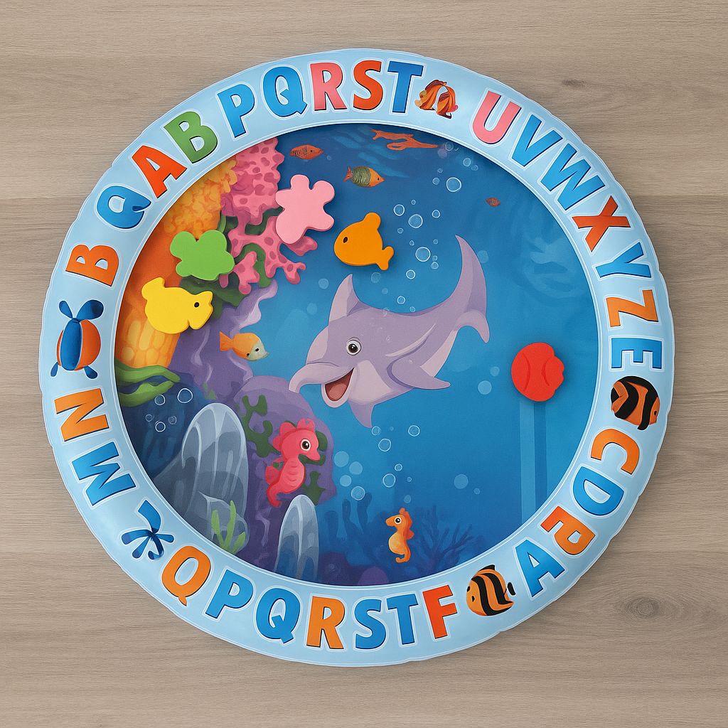 Kühlendes Katzenbett mit Spielfunktion❄️